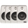 Kit Sonorização Ambiente 4 Caixas Le Son 70W 8ohms Branco