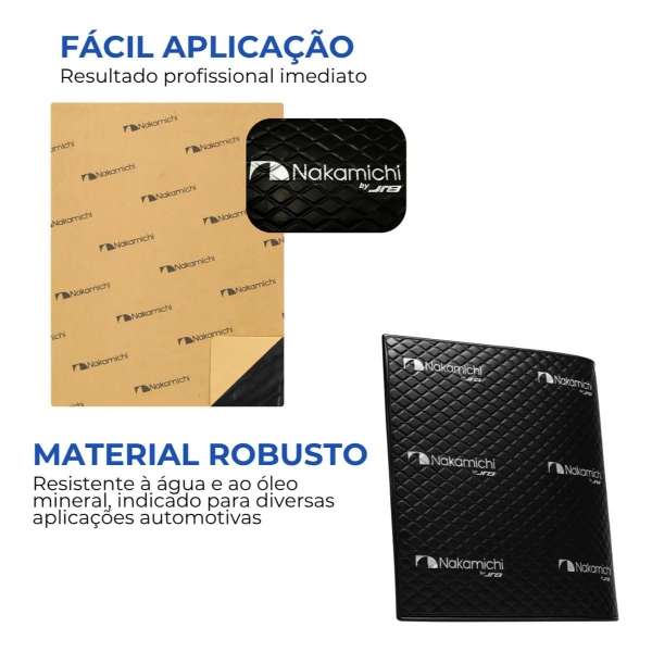 Manta Tratamento Acústica Som Automotivo Nakamichi Qualidade