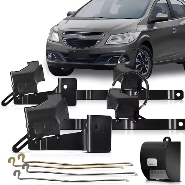 Kit Trava Elétrica Dedicada VW Gol Voyage G5 e G6 4P Tragial 	PAKTVWMN009
