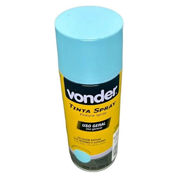 Tinta Spray Azul Claro 350ml Uso Geral Vonder Pintura