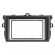 Central Multimídia 2 Din Mp5 Toyota Corolla Câmera Moldura