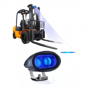 Farol Led Empilhadeira Blue Spot Luz Azul 20w Pulverizador