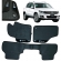 Kit Tapete Emborrachado VW Tiguan 2009 Até 2017 3 Peças
