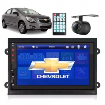 Central Multimídia Cobalt 2012/15 Câmera Ré Bluetooth Tela