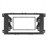 Central Multimídia Carplay Android Focus Sedan Moldura + Câmera Preto