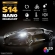 Lâmpada Super Led S14 Shocklight Nano 6000k 12V 32W 3600LM - H3