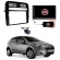 Central Multimídia 2 Din Mp5 Fiat Punto Câmera Moldura BP