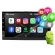 Central Multimidia Android Auto Palio Atractive Moldura + Câm Preto