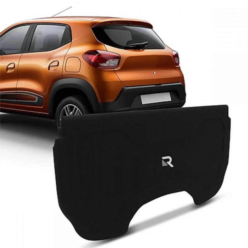 Tampão Traseiro Renault Kwid 2017 a 2024 Preto