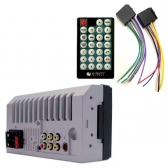 Central Multimídia 2 Din Mp5 Strada G2 Câmera Moldura CinzaB
