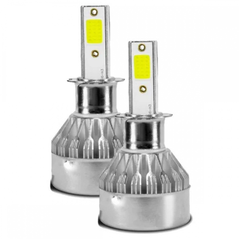 Kit Ultra Led V10 Mini 6500k 30W 12V 20000 Lúmens - H3