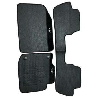 Kit Tapete Emborrachado Ford Ka 2014 Até 2025 3 Peças