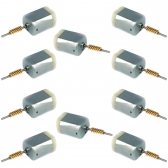 10x Motor Fechadura Trava Elétrica Gol Voyage Saveiro G5