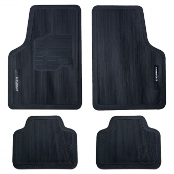 Tapete Universal Para Linha Chevrolet Emborrachado 4 Peças