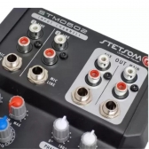 Mesa De Som Automotivo Stetsom Stm0602 12v 2 Canais Stereo