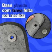 Kit Tapete Emborrachado Fox 2017 em Diante 4 Peças