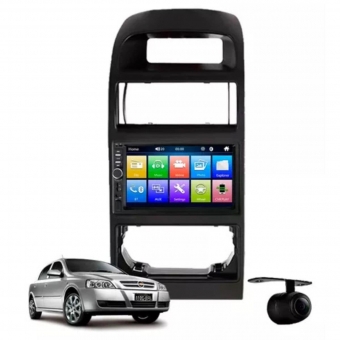 Kit Central Multimídia Mp5 Câmera Moldura Astra Ar ANL/DIG