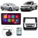 Multimídia Android Carplay 9p 2+32Gb Quadcore Gol Voyage G6