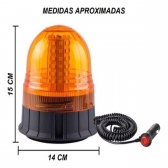 Giroflex Led C/ Imã Luz Emergência 12v 24v Tomada Veicular