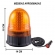Giroflex Led C/ Imã Luz Emergência 12v 24v Tomada Veicular