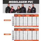 Capa De Chuva Moto Motoqueiro Pioneira Pvc Combate Feminina