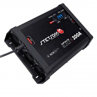 Fonte Carregador Bateria Bivolt 200a Stetsom Infinite Black