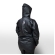Conjunto De Pvc Pop Capuz Com Bolso Preto Pioneira - GG