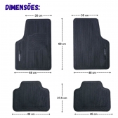 Tapete Universal Para Linha Chevrolet Emborrachado 4 Peças