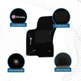 Tapete Adaptável Fiat Strada 20/24