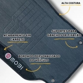 Kit Tapete Emborrachado Mobi 2017 A 2023 3 Peças