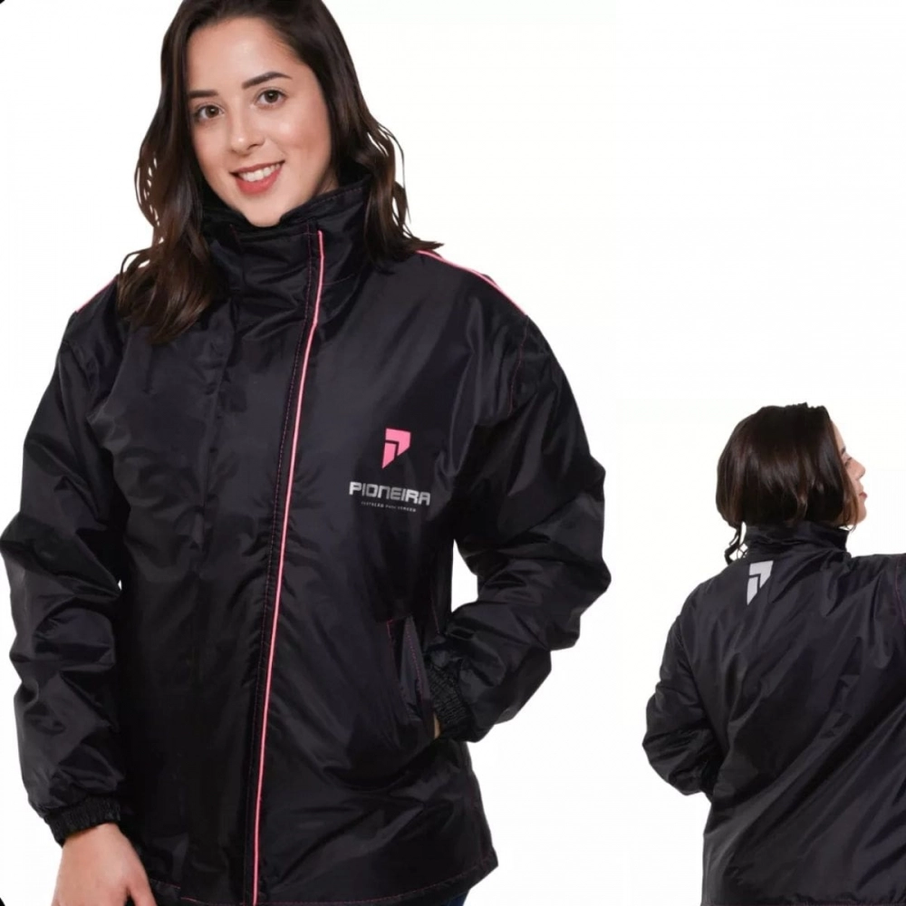 Jaqueta Moto Térmica E Impermeável Feminina Para Chuva E Frio