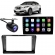 Central Multimídia Android 2 Din Nissan Kicks Moldura 9