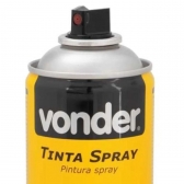Tinta Spray Prata Metálico 350ml Uso Geral Vonder Pintura
