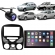 Central Multimídia Mp5 Fiat Siena G2 Câmera Moldura Tela Preto