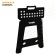 Banqueta Banquinho De Plástico Dobrável 45cm 150kg Com Alça