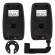 Kit Amplificador 600w Pro Som Ambiente + 8 Caixas Parede Preto