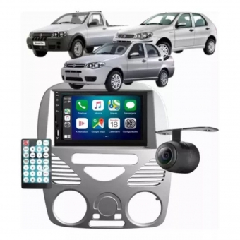 Central Multimidia Carplay Android Auto Palio Siena Strad G2