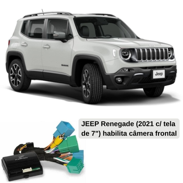 Módulo Instalação Câmera Frontal Toro Strada Jeep Renegade