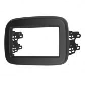 Moldura Mobi Preto Fosco 16/22 2 Din