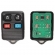 Controle Compativel 3 e 2 Botoes + P Ford 2002 a 2013 - 3B