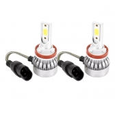 Kit Ultra Led V10 Farol Milha H11 Nissan Sentra 2012 A 2019