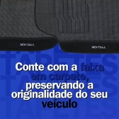 Kit Tapete Emborrachado GM Montana CD 2010 Até 2016 3 Peças