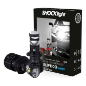Kit Conversao Led Eliptico H4 Shockligth 6500k 12v 36w 5200lm