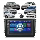 Central Multimídia Tiguan 2007/10 Câmera Moldura Bt Usb Espelha