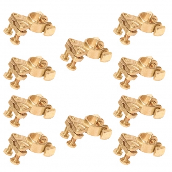 Kit 10 Terminais De Bateria Universal Sapão 50 Mm Conector Carro