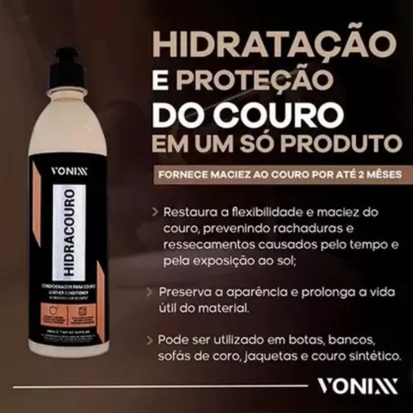 Kit Limpeza Automotiva Vonixx V-Floc Intense Sintra TokFinal