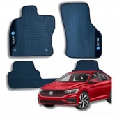 Tapete De Borracha Volkswagen Jetta 2018 Em Diante 3 Peças