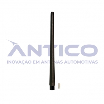 Haste de Teto Mega Flex New Ford Preta HS330