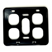 kit 20 Suportes Para Placa De Moto Completo Padrão Mercosul
