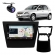 Central Multimídia 2 Din Carplay Android Auto GM Prisma G2 Moldura + Câmera